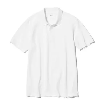 Рубашка-поло Uniqlo Dry-Ex, белый