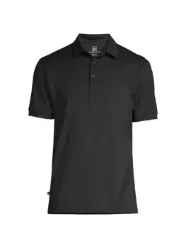 Рубашка поло Versa Performance Mizzen+Main, черный