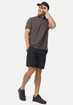 Рубашка поло WALLO INDICODE JEANS, антрацит
