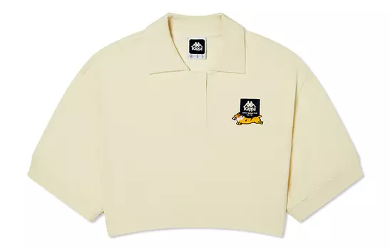 Рубашка-поло женская Kappa, Tallow White-0111