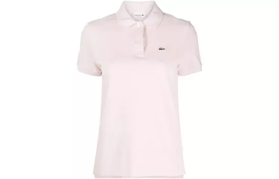 Рубашка поло женская розовая Lacoste