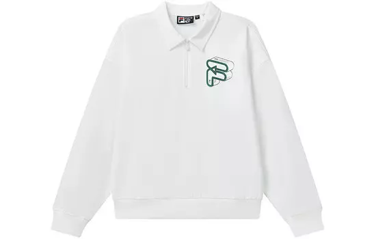 Рубашка поло женская вощеная белая Fila