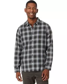 Рубашка Prana Los Feliz Flannel, цвет Weathered Blue