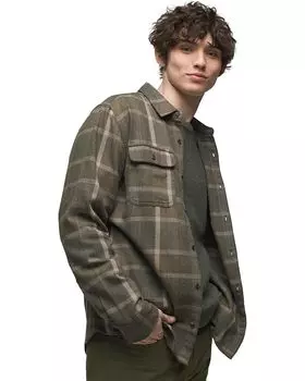 Рубашка Prana Westbrook Flannel, цвет Peat