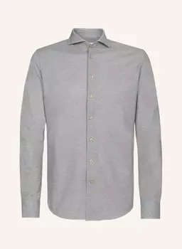 Рубашка PROFUOMO Slim Fit, коричневый