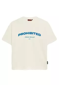 Рубашка Prohibited Prohibited Authentic, кремовый