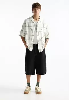 Рубашка PULL&BEAR, белый