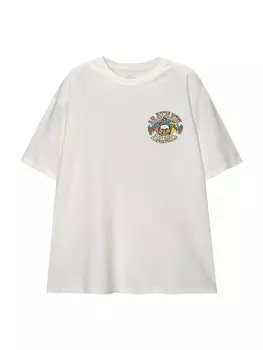 Рубашка Pull&Bear, белый