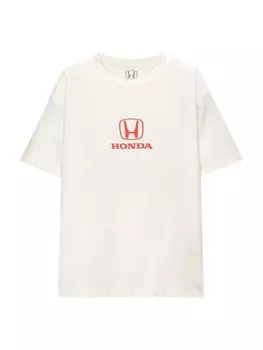 Рубашка Pull&Bear, белый