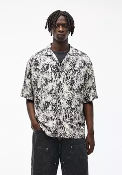 Рубашка PULL&BEAR, черный