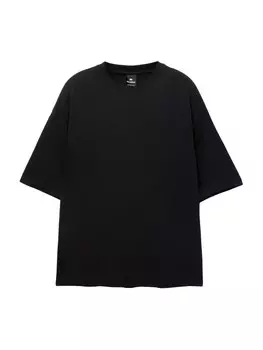 Рубашка Pull&Bear, черный
