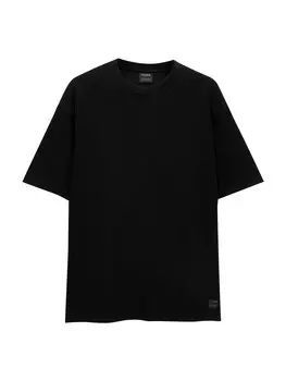 Рубашка Pull&Bear, черный