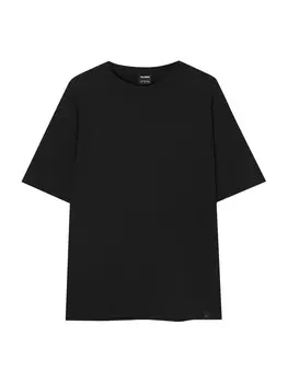 Рубашка Pull&Bear, черный