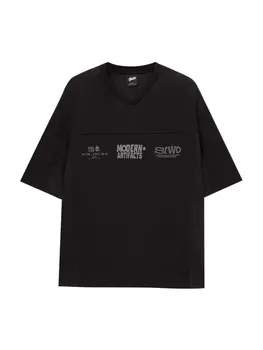Рубашка Pull&Bear, черный