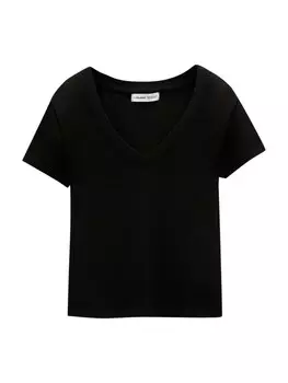 Рубашка Pull&Bear, черный