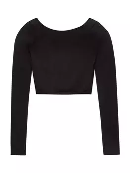 Рубашка Pull&Bear, черный