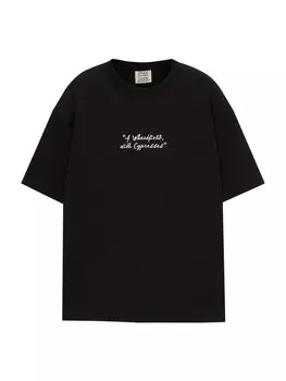 Рубашка Pull&Bear, черный