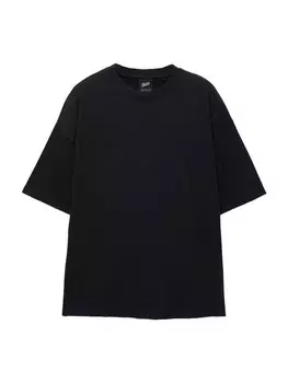 Рубашка Pull&Bear, черный