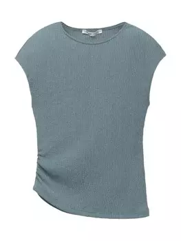 Рубашка Pull&Bear, цвет Smoke blue