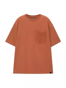 Рубашка Pull&Bear, коричневый