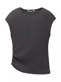 Рубашка Pull&Bear, пятнистый серый