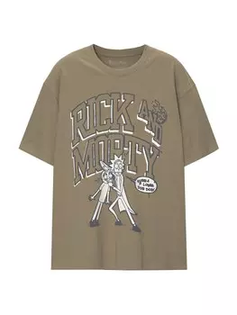 Рубашка Pull&Bear, зеленый