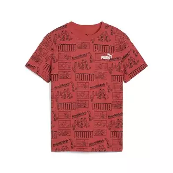 Рубашка PUMA 90s, цвет Cherry red