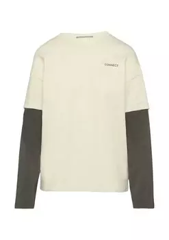 Рубашка QS, экрю