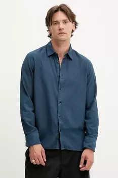 Рубашка Rag & Bone, темно-синий