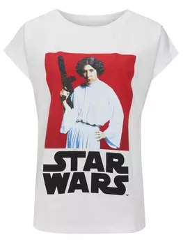 Рубашка Recovered Star Wars Leia, белый