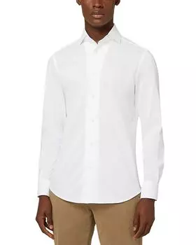 Рубашка Regular Fit Boggi Milano, белый