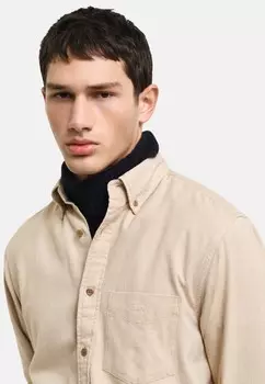 Рубашка REGULAR FIT HERRINGBONE GANT, бежевый