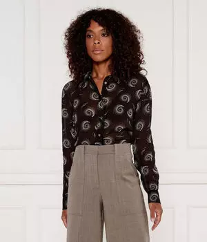 Рубашка Regular fit Pinko, черный