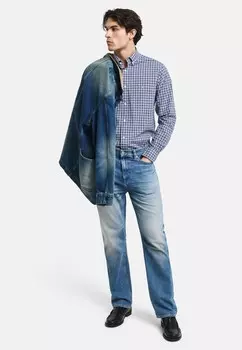 Рубашка REGULAR FIT SMALL CHECKED GANT, синий