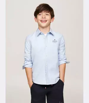 Рубашка Regular fit Tommy Hilfiger, синий