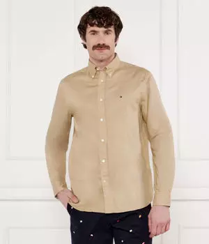 Рубашка Regular fit Tommy Hilfiger, желтый