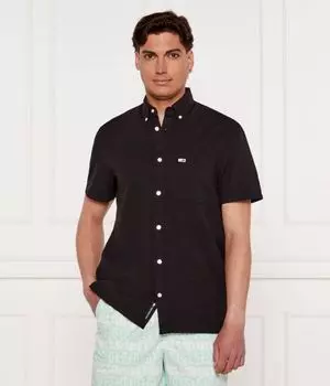 Рубашка Regular fit Tommy Jeans, черный