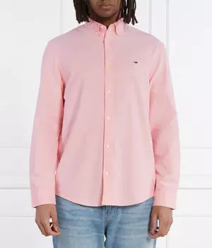 Рубашка Regular fit Tommy Jeans, розовый
