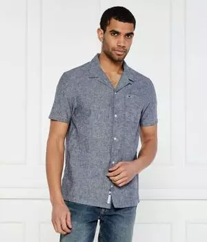 Рубашка Regular fit Tommy Jeans, синий