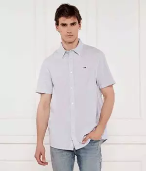 Рубашка Regular fit Tommy Jeans, синий
