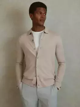 Рубашка Reiss Forbes Wool Long