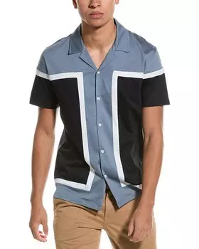Рубашка Reiss Noble, цвет slate blue