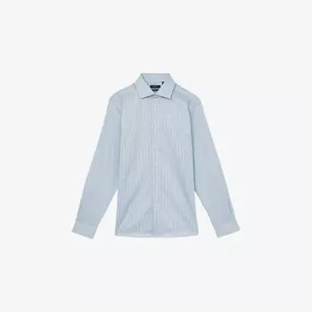 Рубашка Reiss Remote Bengal из хлопка в полоску, синий