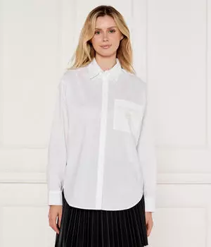 Рубашка Relaxed fit Calvin Klein Jeans, белый