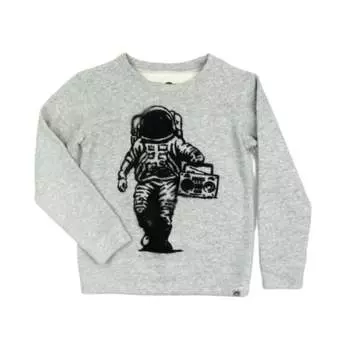 Рубашка Revel Crewneck для мальчика в цвете Heather Mist Appaman