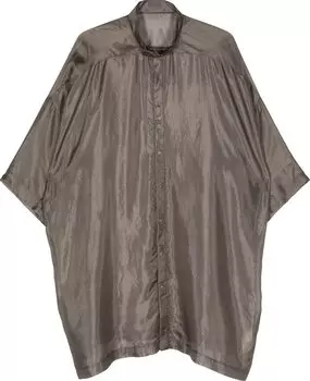 Рубашка Rick Owens Edfu Magnums 'Dust', коричневый