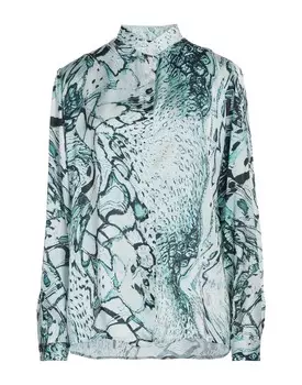 Рубашка Roberto Cavalli, зеленый