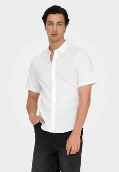 Рубашка ROBIN Only & Sons, слоновая кость