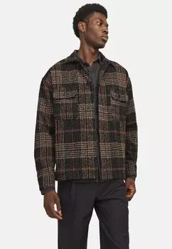 Рубашка ROXBURY BOUCLE Jack & Jones, черный