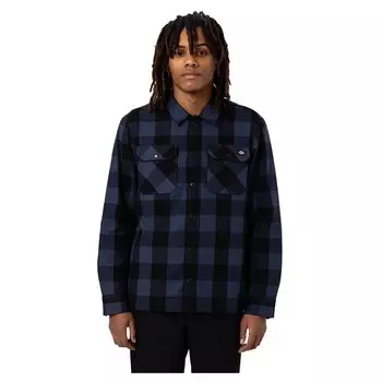 Рубашка с длинным рукавом Dickies Sherpa Sacramento Lined, синий